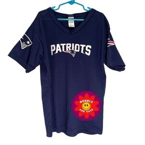 Patriots Kids Navy Blue Jersey M